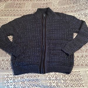 Marble knit chunky sweater